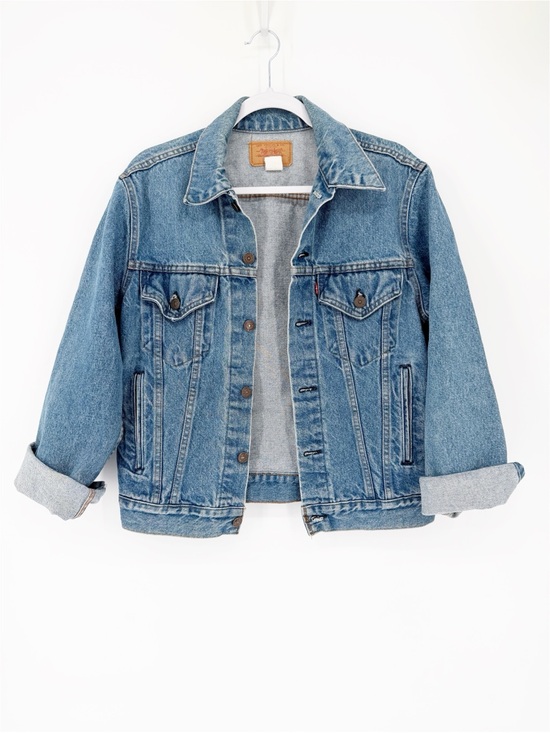 Levi's Jackets & Blazers - Vintage 80s Levis Denim Trucker Jacket Size Medium Blue 70507-4890